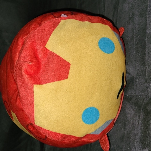 Marvel Other - Just Play Logo Marvel Disney Iron Man Tsum Tsum  Stackable Plush Red Gold Yellow